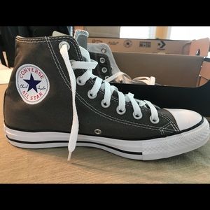 Grey Hightop Converse